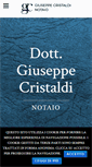 Mobile Screenshot of notaiocristaldi.com